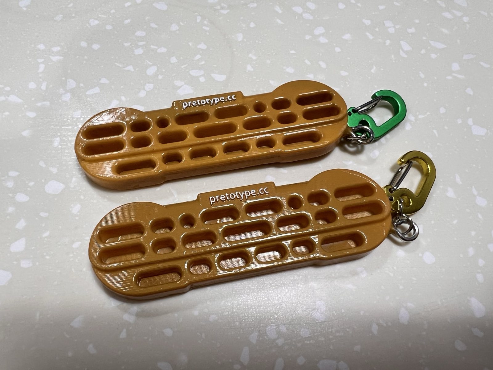 Keychain for a Bouldering Friend